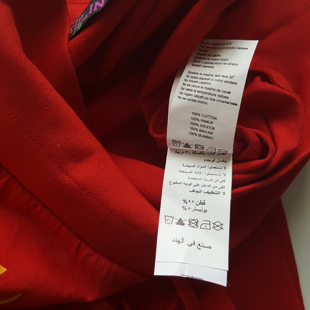 COLIN'S Beautiful Geisha Girl Jersey Midi Skirt, red - Picture 14 of 16